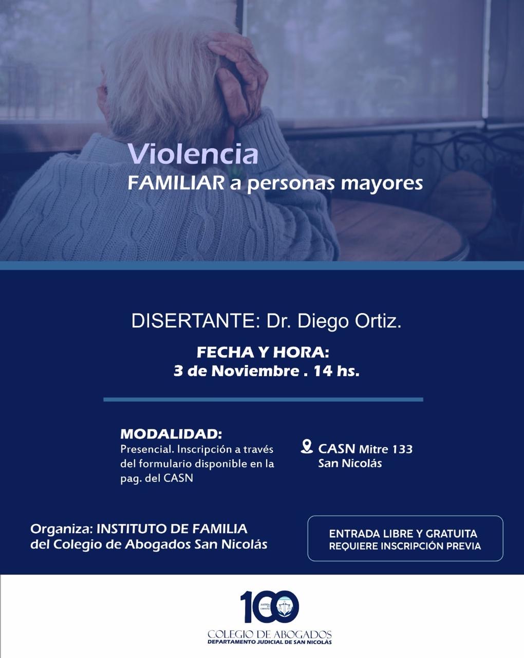 Violencia Familiar a personas mayores