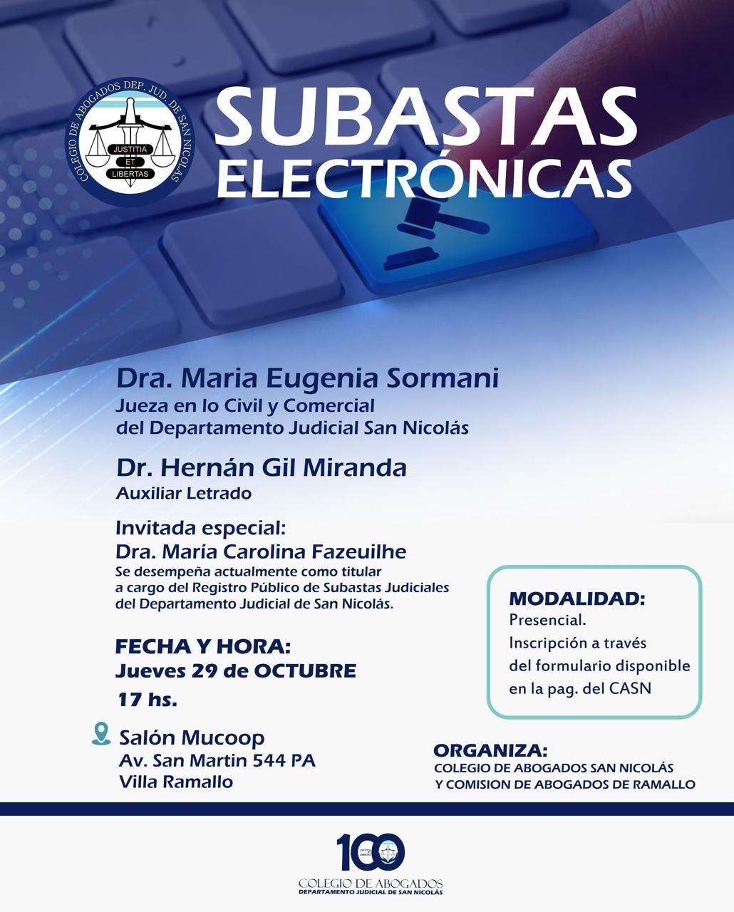 Subastas Electronicas - Villa Ramallo 29/10