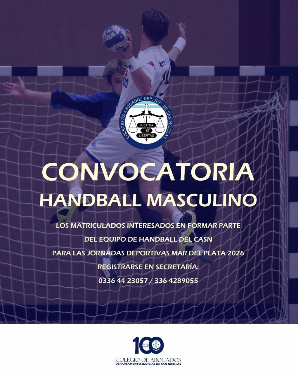 CONVOCATORIA | HANDBALL MASCULINO