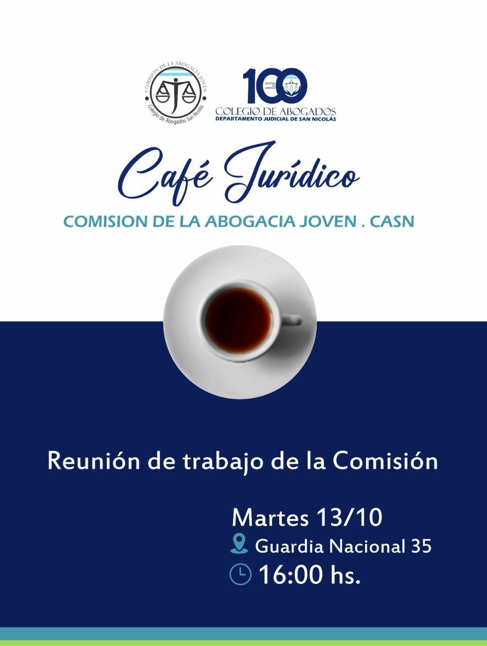 Café Jurídico | Abogacía Joven 13/10