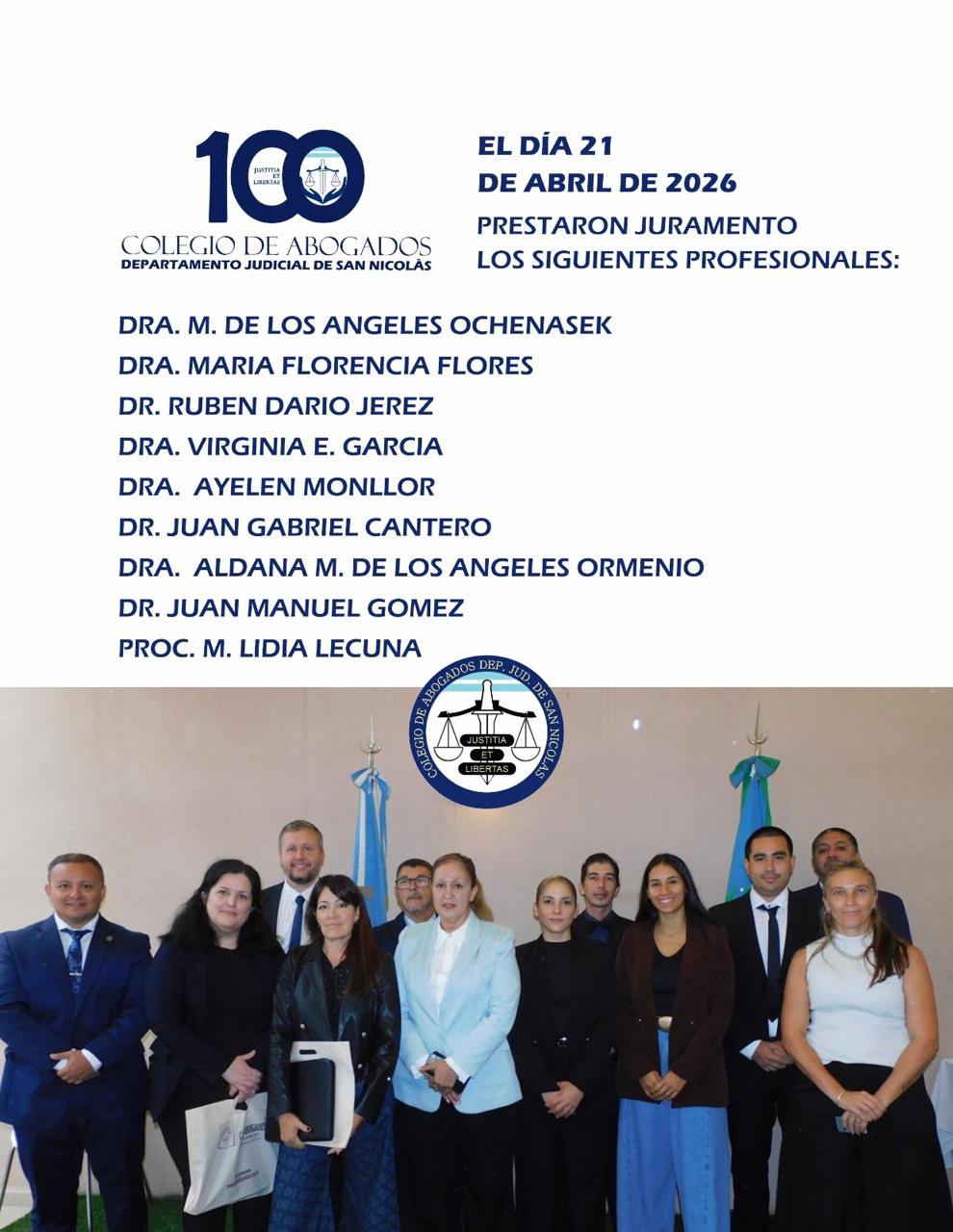 Juramento Abril 2026
